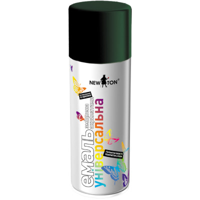 Аэрозольная краска для автомобиля New Ton універсальна 6005 т.зелений, аер. 400 мл (000000223) Винница - изображение 1