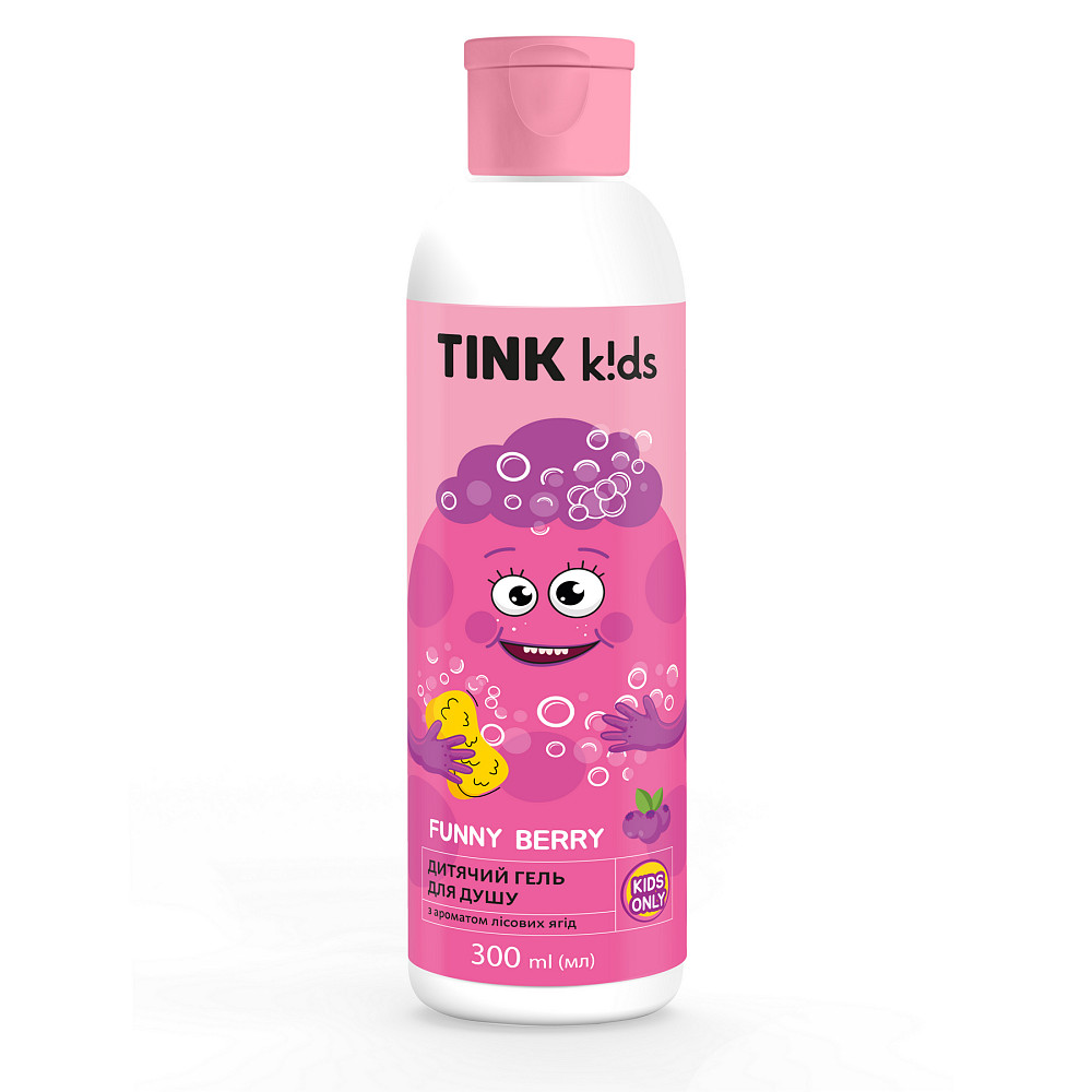 Детский гель для душа Funny Berry kids Tink 300 мл Киев - изображение 3