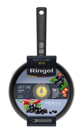 Сковорода со съемной ручкой Ringel Grey Line 20 см (7138156) Киев