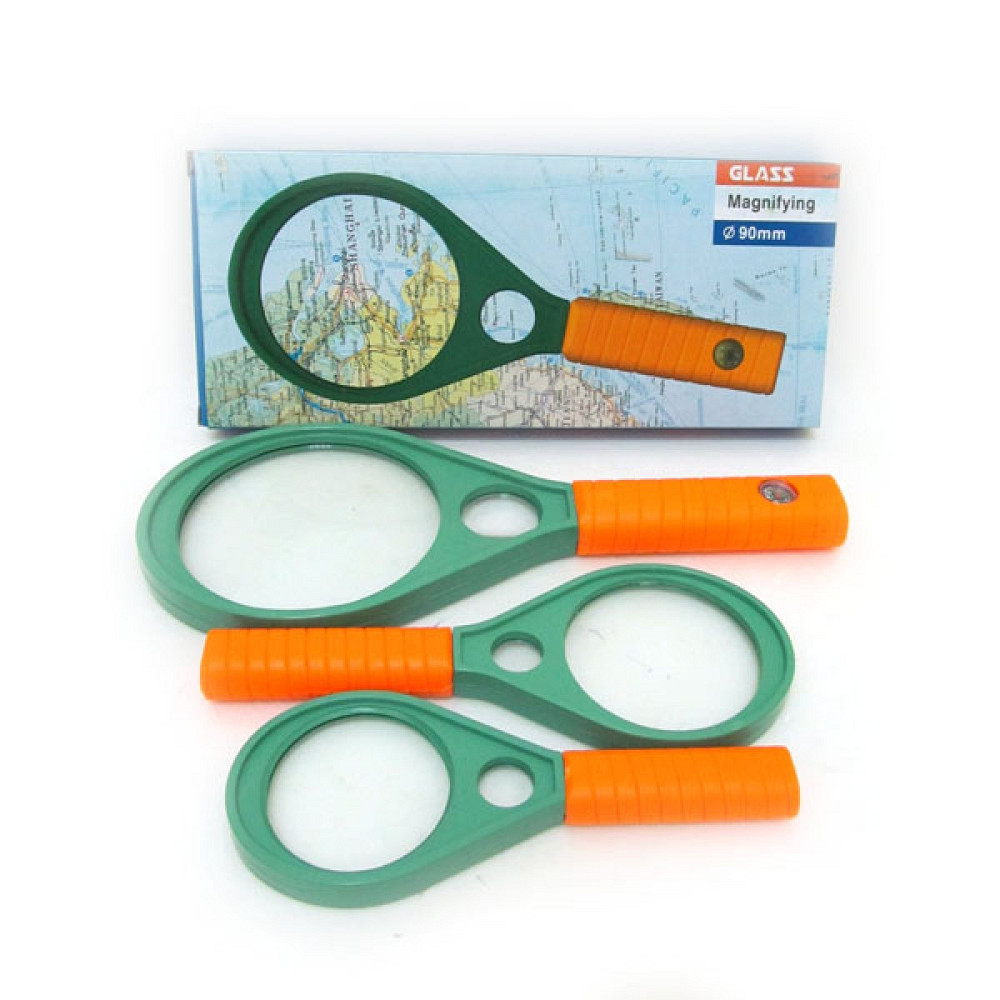 Лупа "J. Otten" 7816-60MM d-60мм+d-15мм 2лінзи, пластик.оправа, шт Київ - фото 1