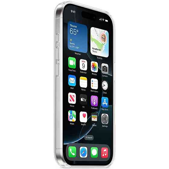 Чохол-накладка Apple Clear Case with MagSafe для Apple iPhone 16 Pro Transparent (MA7E4) ( 12481 ) Харків