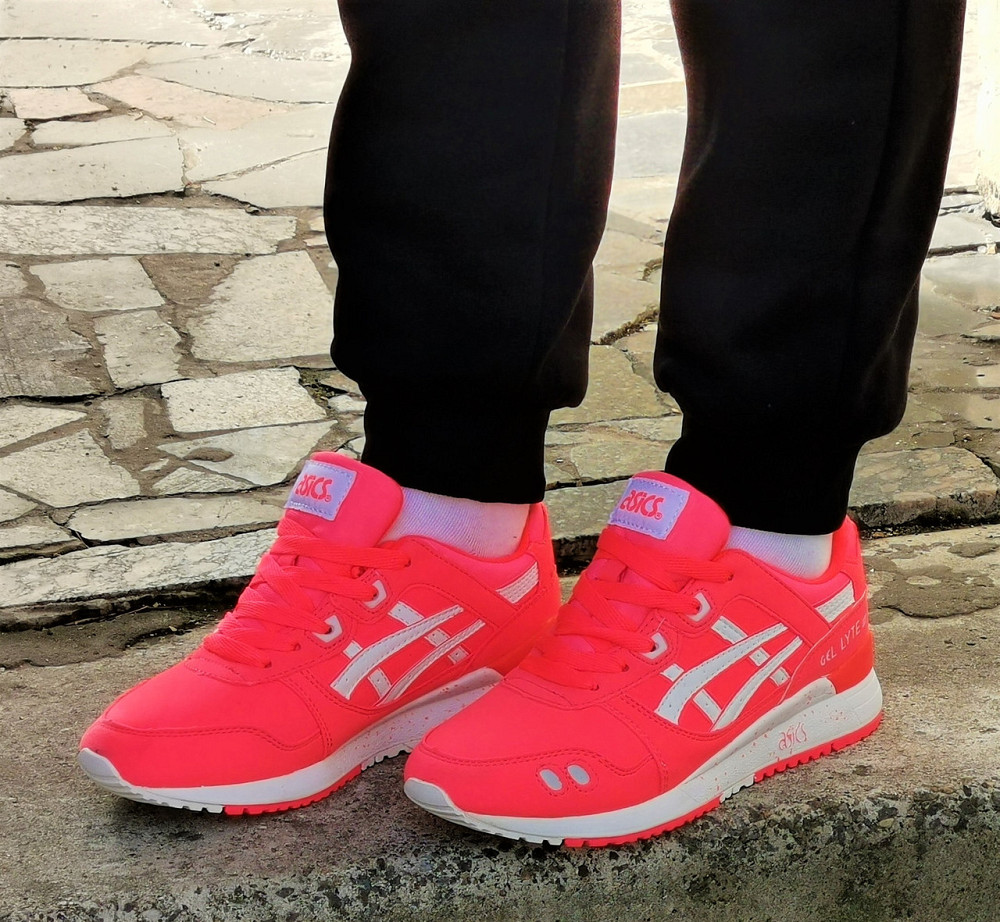 Кроссовки ASICS Gel Lyte III Розовые Женские Асикс Караловые (размеры: 36,37,38,39) Днепр - изображение 5