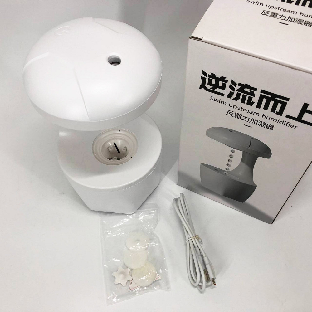 Антигравітаційний крапельний зволожувач повітря із зворотним потоком UKC Anti Gravity Humidifier 800 мл VR-733 5 Вт Київ - фото 7