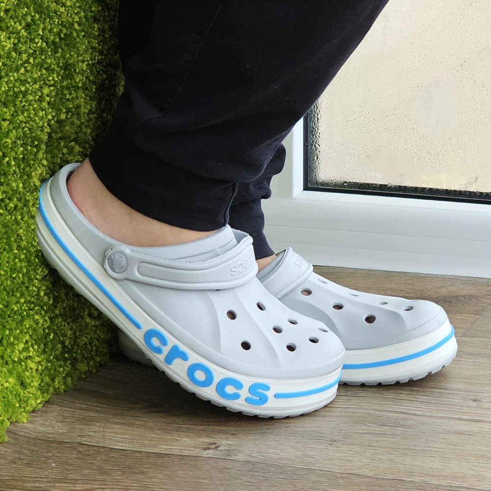 Крокси Сірі капці CROCS Шльопанці Чоловічі Жіночі (розміри: 39,40,41,42,43) Дніпро - фото 9