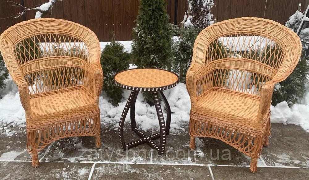 Мебель из лозы для двоих Киев - изображение 3