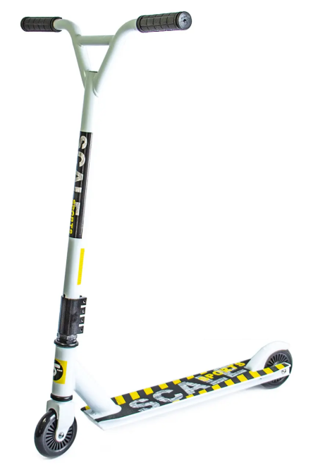 Трюковый самокат Tornado Scale Sports. Подшипники ABEC-7. Белый цвет Одесса - изображение 1