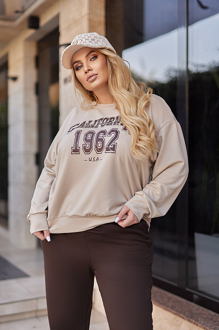 Спортивный женский костюм двунитка Mason батал Киев - изображение 4