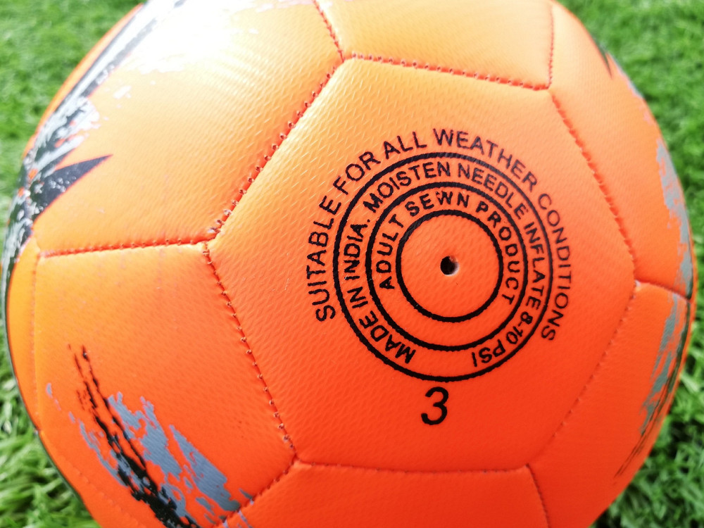 М'яч футбольний Yakimasport 100394 розмір 3, помаранчевий Київ - фото 4