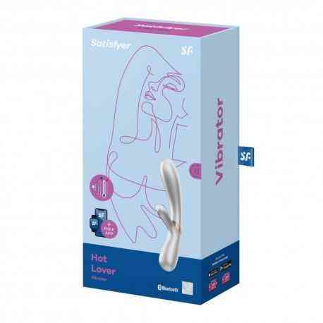 Вібратор - Satisfyer Hot Lover Silver/Champagne (App) Sex Aura Київ
