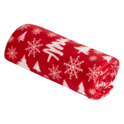 Плед Ardesto Christmas Fleece 130x160см, 100% полиэстер, заснеженные елки (ART0715PB) Винница - изображение 1