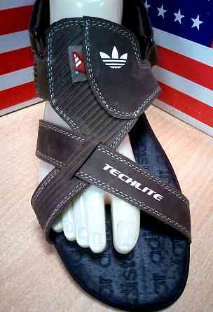 Мужские кожаные сандалии Adidas Киев
