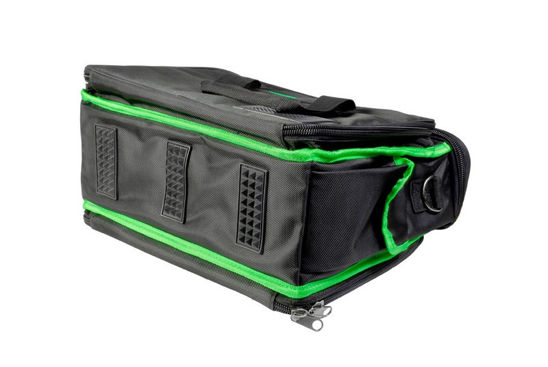 Сумка для інструментів монтерська MASTERTOOL 400х180х310 мм 30 кишень посилене дно знімний ремінець 1680 DEN 79-1936 Коломыя - изображение 6