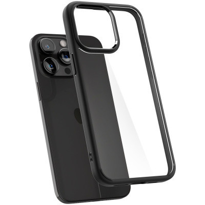 Чохол до мобільного телефона Spigen Apple iPhone 15 Pro Ultra Hybrid Matte Black (ACS06713) Вінниця - фото 10
