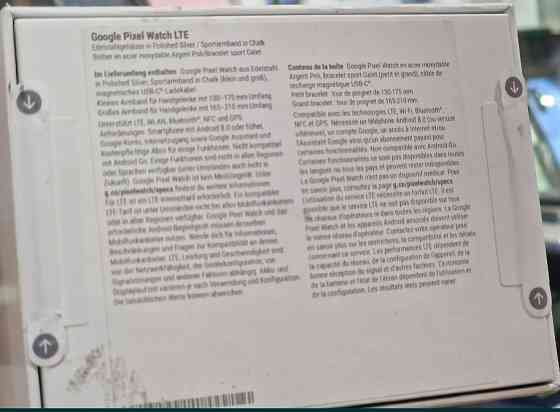 СМАРТ - Часы: Google Pixel Watch LTE Polished Silver Case/ Chalk Activ. Київ