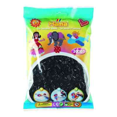 Набор для творчества Hama БИО черные бусины, 3000 шт термомозаика (HM-201-18) Винница