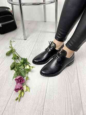 Vesna Туфлі жіночі VESNA 2429 чорні (весна-осінь, шкіра натуральна) (4152) лише 36р.та 37р. Коломия