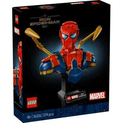 Конструктор LEGO Super Heroes Погруддя Залізної Людини-Павука (76326) Вінниця