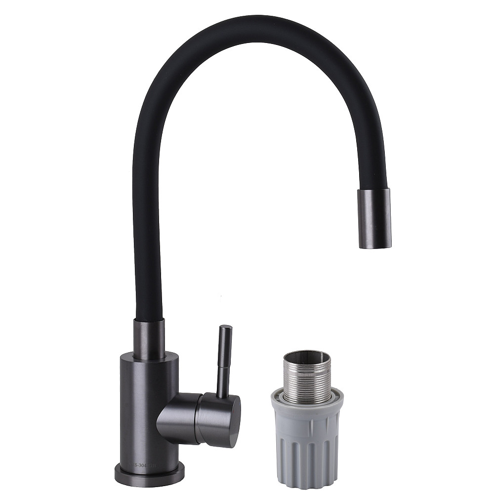 Змішувач для кухні Globus Lux ALPEN SBT1-203SB-GP Тернопіль - фото 2