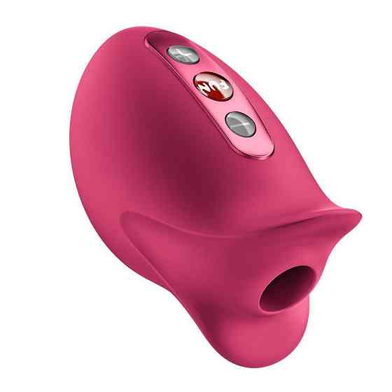 Вакуумний стимулятор Fun Factory Belle Raspberry, 11 режимів роботи, перезаряджуваний Sex Aura Київ