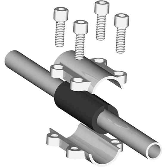 Ремонтный хомут DN40(47,9–48,8 мм) OBA AGAflex Киев