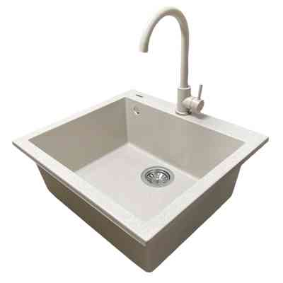 Мойка кухонная Adamant Univer Avena + змішувач + дозатор (4824296902106) Винница