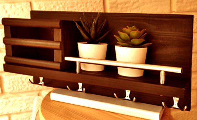 Ключница деревянная 