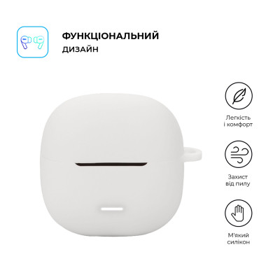 Чохол для навушників Armorstandart Hang Case для Xiaomi Redmi Buds 6 Lite White (ARM81087) Вінниця - фото 2