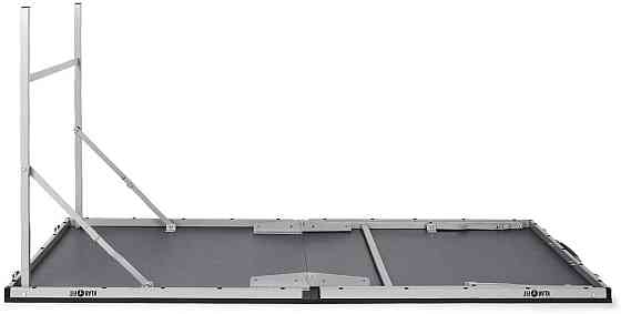 KLAR FIT Klarfit King Pong — міністол для пінг-понгу, складаний, легко зберігати, 75 x 72 x 153 см, антишокова Рівне