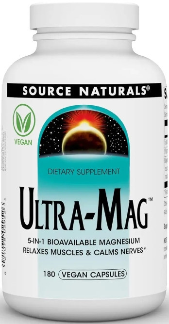Ультрамаг магний Source Naturals Ultra-Mag 180 капс Киев - изображение 1