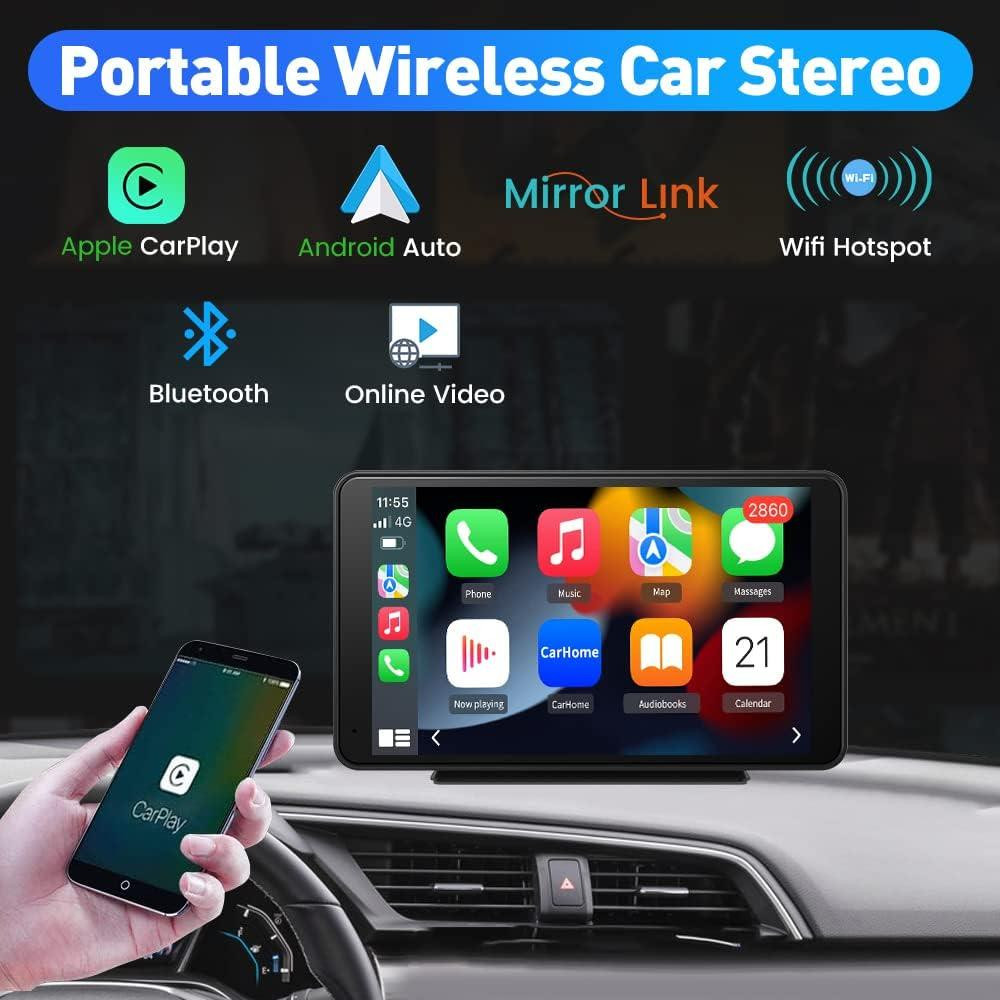 Мультимедіа монітор NP-70 7" Auto Carplay Wireless Wifi, Bluetooth, FM Вінниця - фото 4