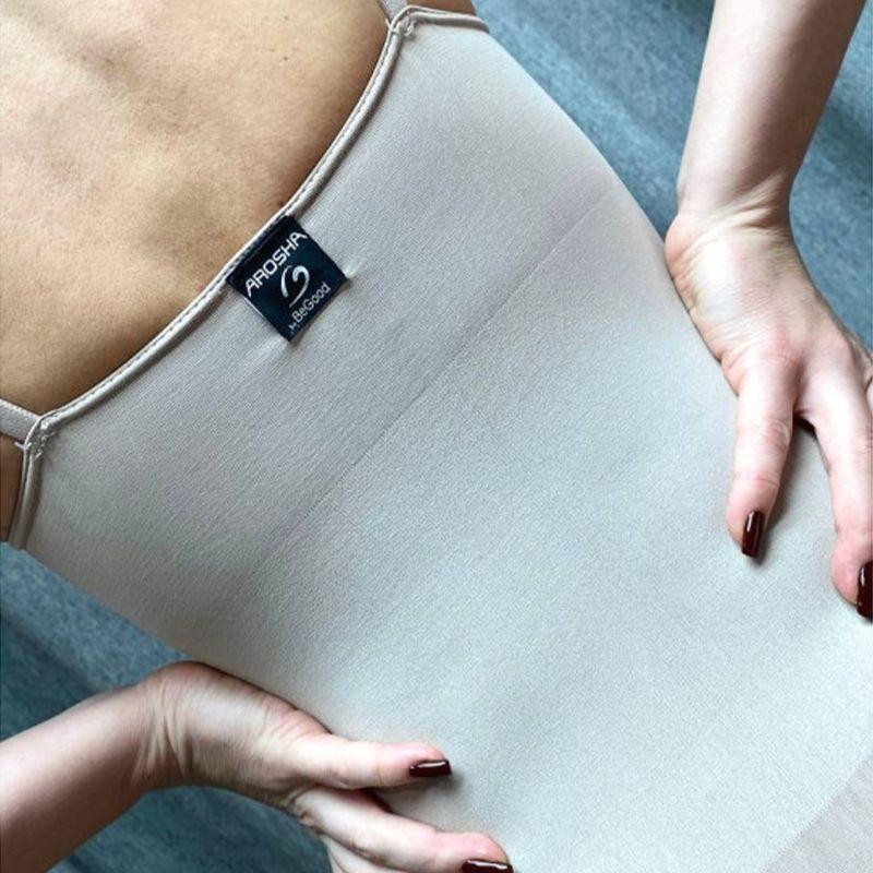 Боди-слип Нюд размер M/L .503 BODYSLIM Body in Bio-Infrared Dermofibra Nude Size M/L AROSHA, 1 шт Днепр - изображение 2