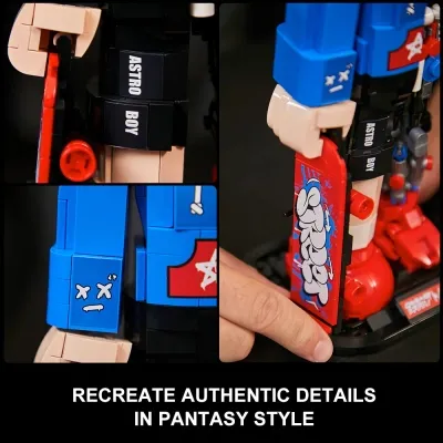 Конструктор Pantasy Astro Boy: Мальчик со скейтбордом (86207) Винница - изображение 2