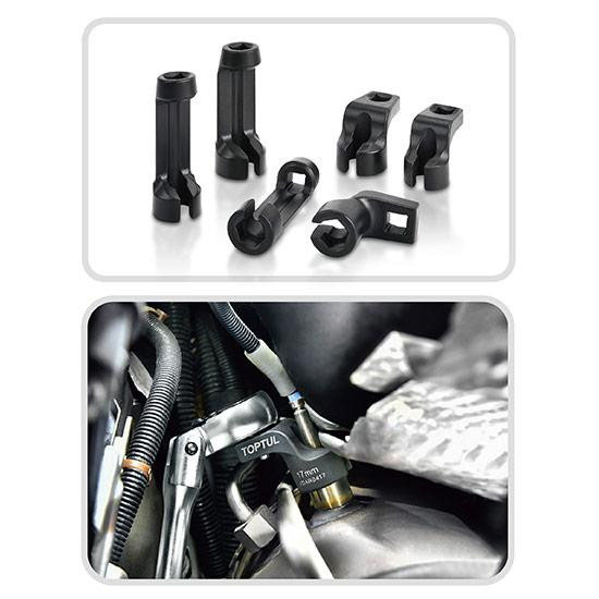 Набір головок для зняття датчиків температури вихлопних газів 6 од. TOPTUL JGAI0604 Одеса - фото 3