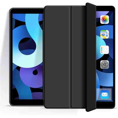 Чехол для планшета BeCover Tri Fold Soft TPU Silicone Apple iPad 10.9" 2022 Black (708518) Винница