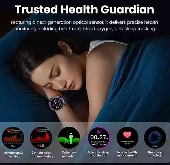 Смартгодинник: DT WATCH5 ULTRA. NFC. GPS. Compass. Barometr. Київ