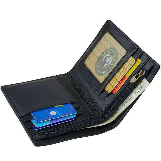 Кошелек мужской Vintage 14921 Черный Киев