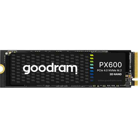 Накопичувач SSD  500GB Goodram PX600 M.2 2280 PCIe 4.0 x4 NVMe 3D TLC (SSDPR-PX600-500-80) ( M.2 2280 ) Харьков