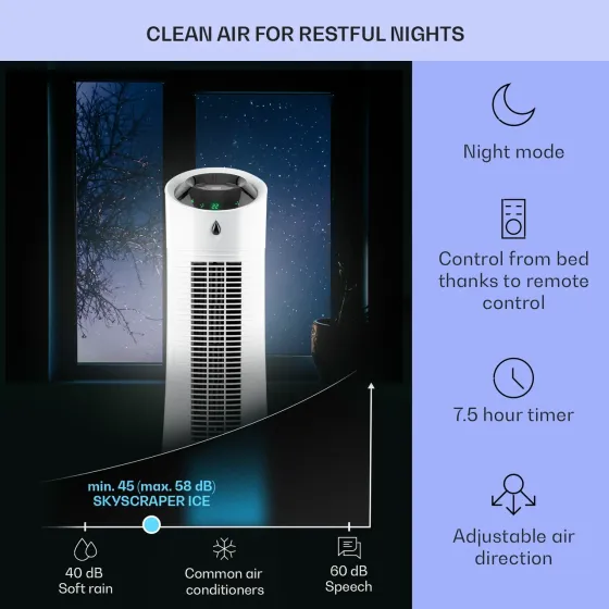 Б/У Мобильный кондиционер-увлажнитель Klarstein Polar Tower Smart 4 в 1 из Германии Днепр