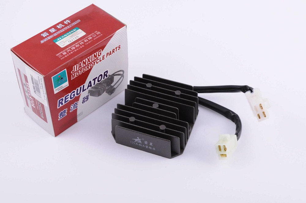 Реле заряджання скутер 4 Т китай 125/150 (6 проводів 3+3) Мукачево - фото 1