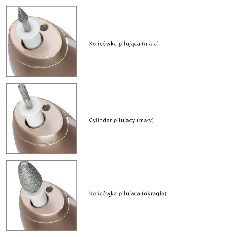 Апарат для манікюру та педикюру 6 насадок з футляром Profi Care PC-MPS (3016) Нововолинськ - фото 7