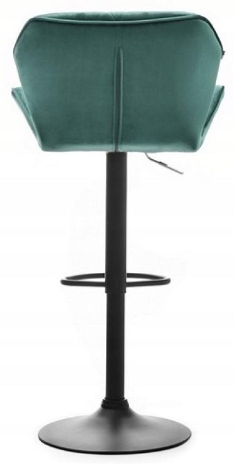 Барный стул BONRO B-087 велюр регулируемый стульчик кресло для кухни, барной стойки Зеленый Киев - изображение 5