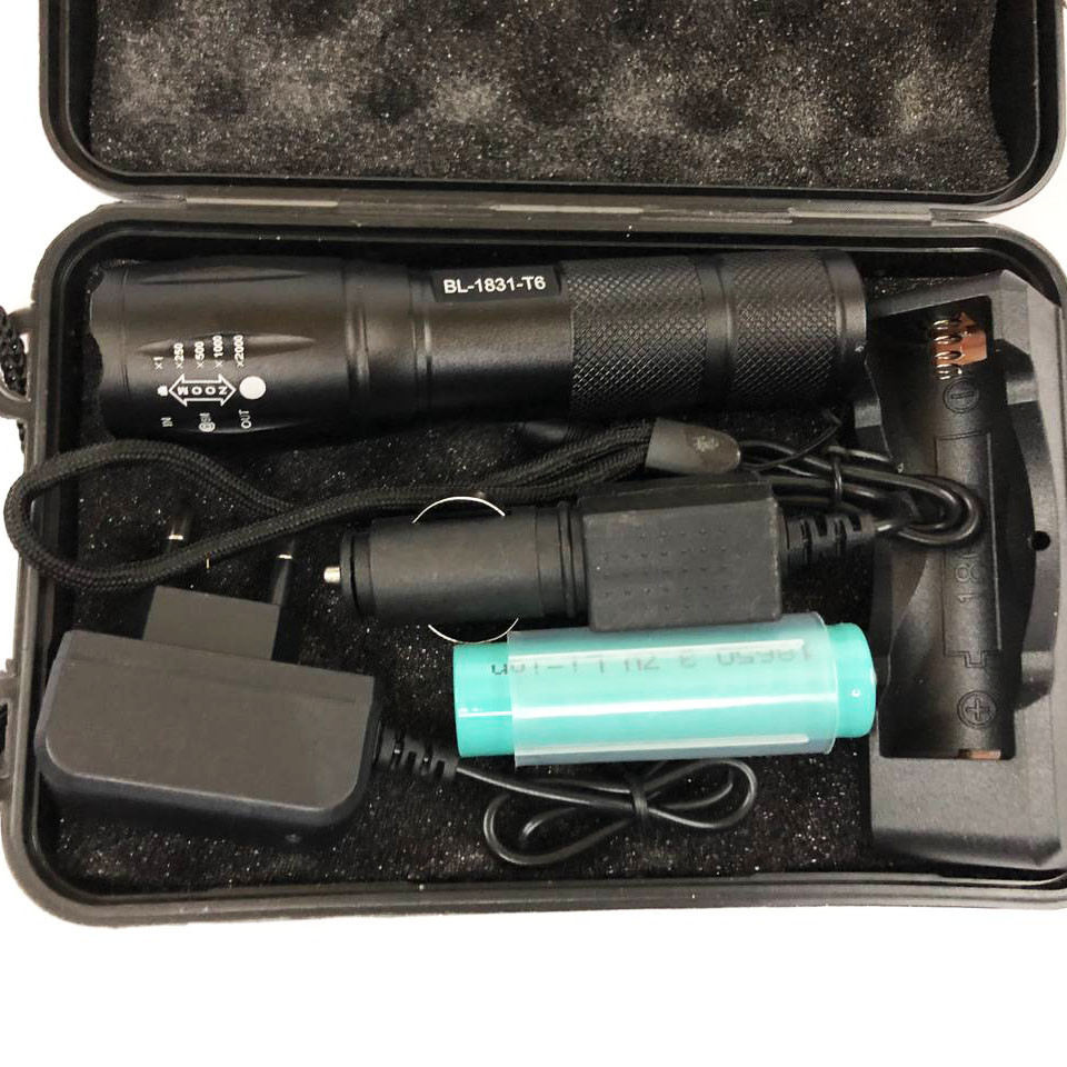 Довговічний світлодіодний ліхтар BL-1831 T6 Police, Потужний ручний ліхтарик, EP-250 Гарний ліхтарик Київ - фото 8