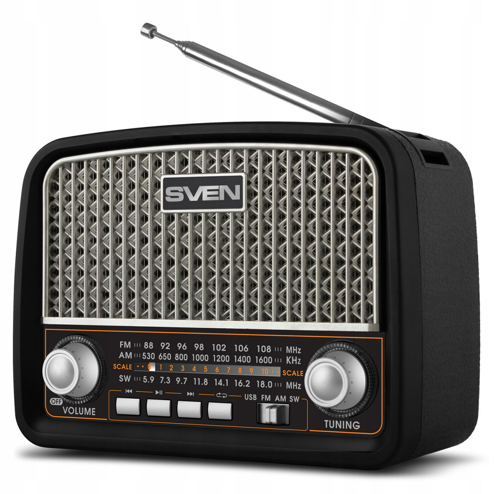 Портативный радиоприемник c FM/AM/SW радио SVEN (SRP-555) Нововолынск - изображение 4