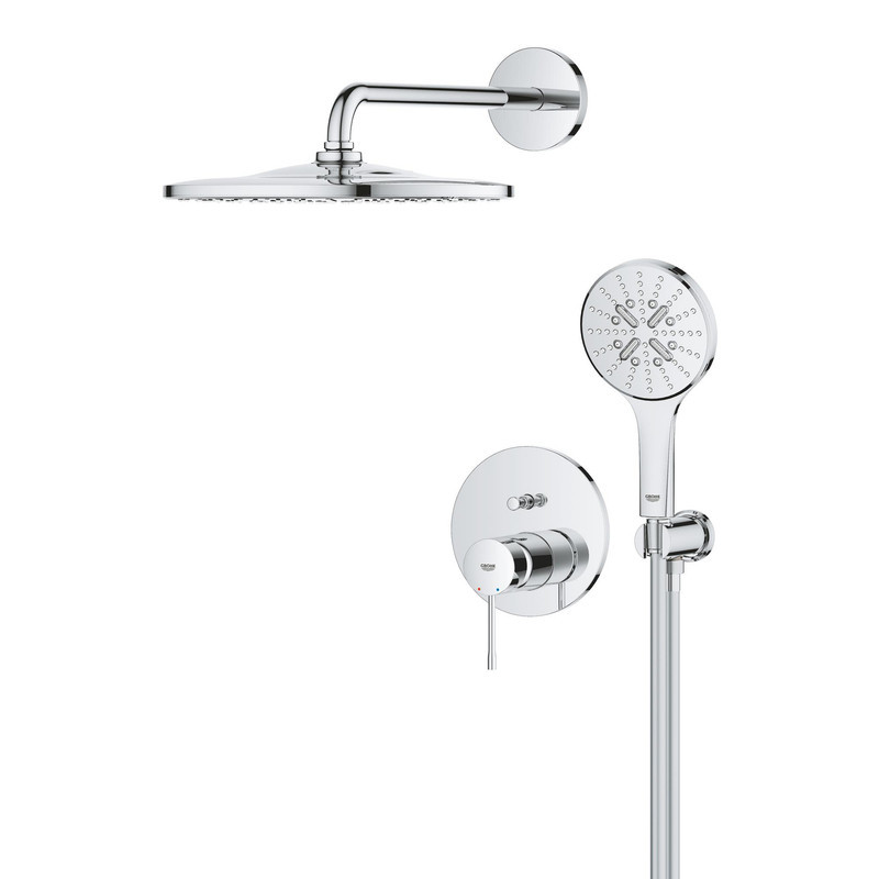 Скрытая душевая система Grohe Essence из Rainshower Mono 310 (25287000) Киев - изображение 3