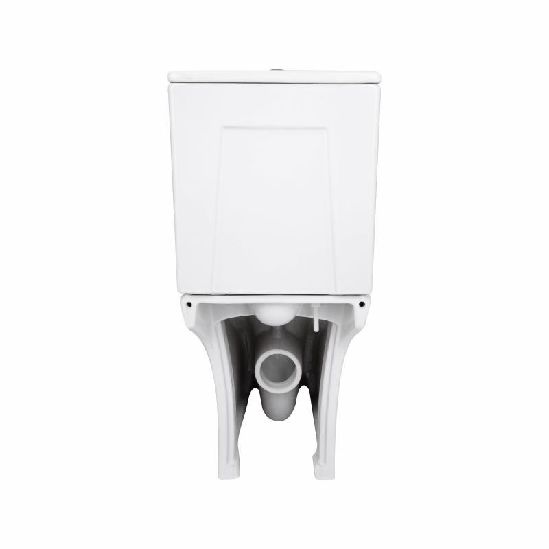 Унітаз підлоговий Qtap Presto безобідковий із сидінням Soft-close QTPRE27W51022 Київ - фото 7