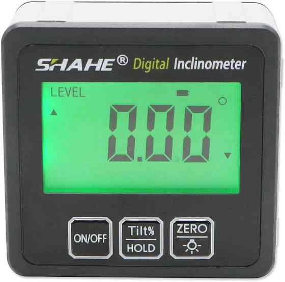 Магнитный угломер SHAHE с цифровым уровнем и транспортиром Киев