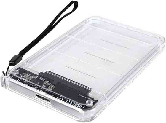 Прозорий корпус для 2.5" HDD/SSD з LED-індикатором Київ