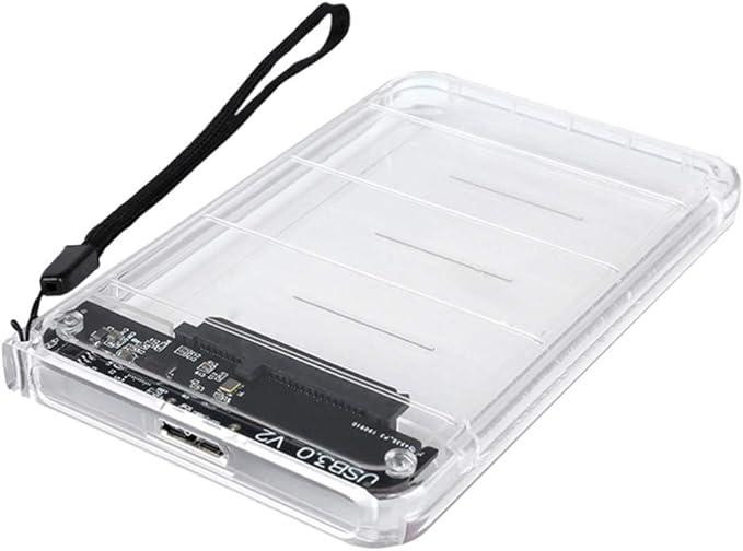 Прозорий корпус для 2.5" HDD/SSD з LED-індикатором Київ - фото 1