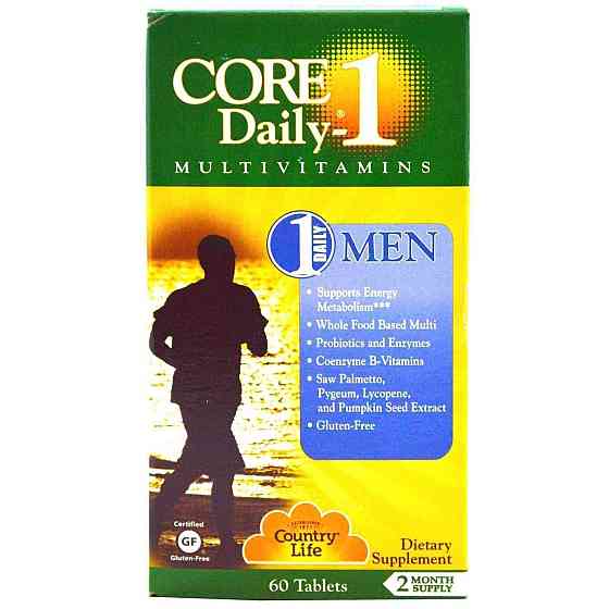 Мультивитаминный комплекс Country Life Core Daily-1 Multivitamins for Men 60 таблеток Киев