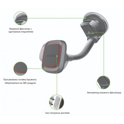 Универсальный автодержатель Intaleo CM02GP (1283126483684) Винница - изображение 4